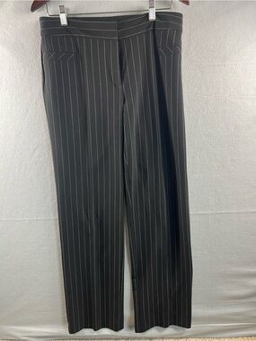 Karen Kane Black Pinstripe Dress Pants